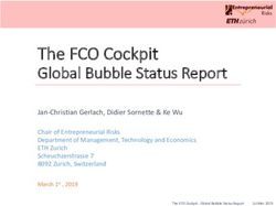 The FCO Cockpit Global Bubble Status Report