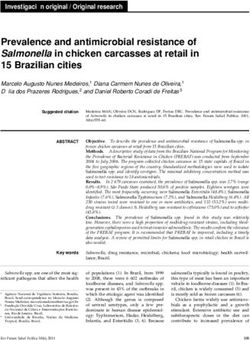Prevalence and antimicrobial resistance of Salmonella in chicken carcasses at retail in 15 Brazilian cities