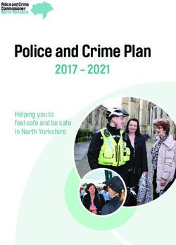 Police and Crime Plan 2017 - 2021 Helping you to feel safe and be safe in North Yorkshire - The Association ...