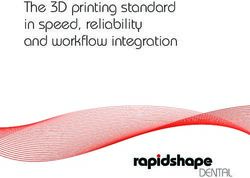The 3D printing standard in speed, reliability and workflow integration