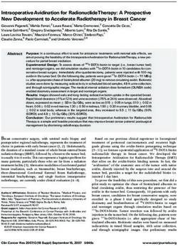 Intraoperative Avidination for RadionuclideTherapy: A Prospective New Development to Accelerate Radiotherapy in Breast Cancer