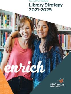 Enrich - Library Strategy 2021-2025 Town of Port Hedland