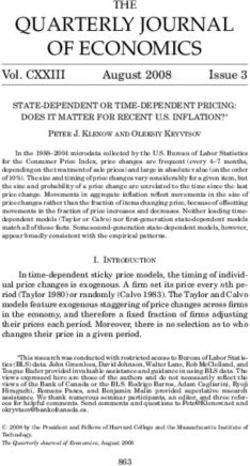 QUARTERLY JOURNAL OF ECONOMICS