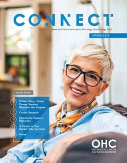 12 13 SPRING 2021 - Colon Cancer Survivor Discovers Her Purpose ...