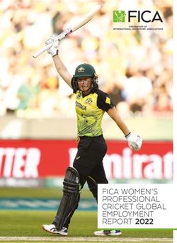 FICA WOMEN'S PROFESSIONAL CRICKET GLOBAL EMPLOYMENT REPORT 2022