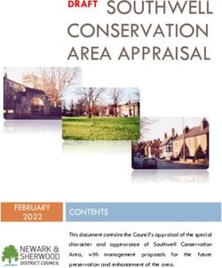 SOUTHWELL CONSERVATION AREA APPRAISAL - Newark & Sherwood ...