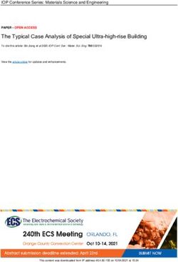 The Typical Case Analysis of Special Ultra-high-rise Building - IOPscience