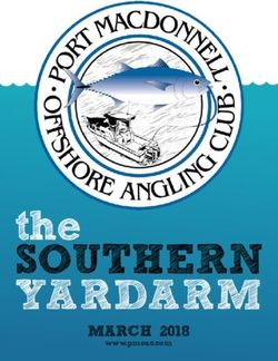 The SOUTHERN YARDARM MARCH 2018 - www.pmoac.com - Port MacDonnell Offshore Angling Club