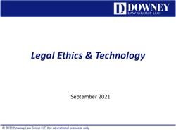 Legal Ethics & Technology - September 2021 2021 Downey Law Group LLC. For educational purposes only 9-2021