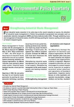 Environmental Policy Quarterly