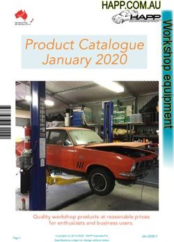 Product Catalogue January 2020 - HAPP.COM.AU