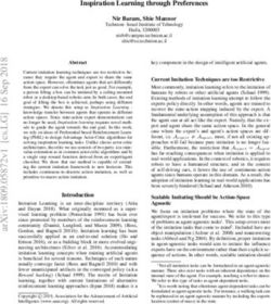 Inspiration Learning through Preferences