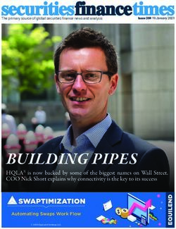 BUILDING PIPES HQLAX is now backed by some of the biggest names on Wall Street. COO Nick Short explains why connectivity is the key to its success ...