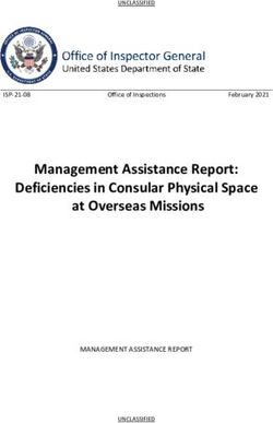 Management Assistance Report: Deficiencies in Consular Physical Space at Overseas Missions - MANAGEMENT ASSISTANCE REPORT - State OIG