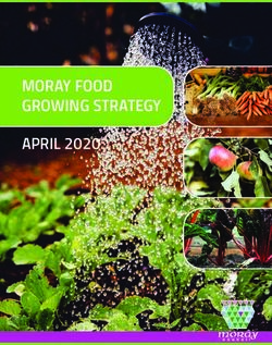 MORAY FOOD GROWING STRATEGY APRIL 2020 - Moray Council