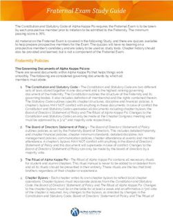 Fraternal Exam Study Guide - Alpha Kappa Psi