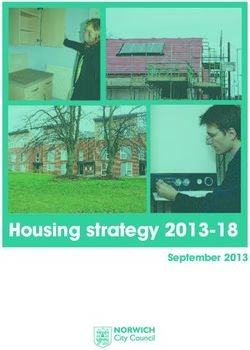 Housing strategy 2013-18 - September 2013 - Norwich City Council