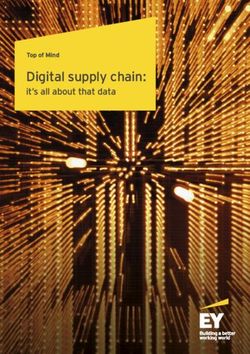 Digital supply chain: it's all about that data Top of Mind - EY
