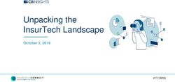 Unpacking the InsurTech Landscape - October 2, 2018 - The Digital Insurer