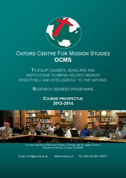 OCMS OXFORD CENTRE FOR MISSION STUDIES