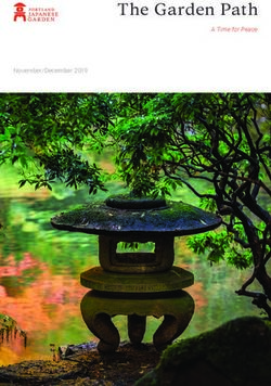 The Garden Path A Time for Peace - November/December 2019 - Portland Japanese Garden