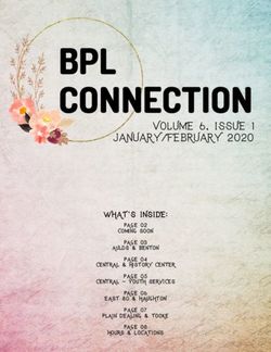 BPL CONNECTION - Bossier Parish Libraries
