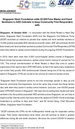 Singapore Heart Foundation adds 20,000 Face Masks and Hand Sanitisers to AED Cabinets to keep Community First Responders safe