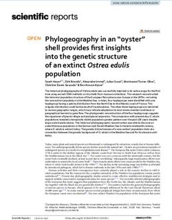 Phylogeography in an "oyster" shell provides first insights into the genetic structure of an extinct Ostrea edulis population - Nature