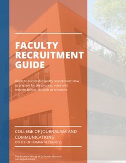 FACULTY RECRUITMENT GUIDE - UF College of Journalism and ...
