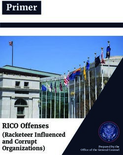 Primer - RICO Offenses (Racketeer Influenced and Corrupt Organizations) - United States Sentencing ...