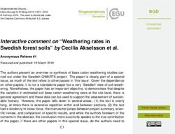 Interactive comment on "Weathering rates in Swedish forest soils" by Cecilia Akselsson et al - Biogeosciences