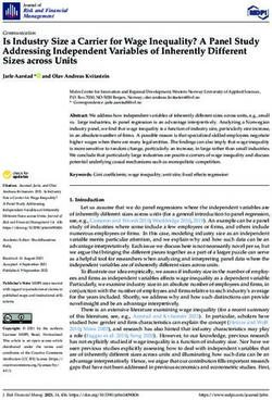 Is Industry Size a Carrier for Wage Inequality? A Panel Study Addressing Independent Variables of Inherently Different Sizes across Units