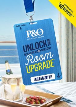 #T&Cs apply - P&O Cruises