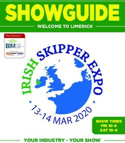 SHOWGUIDE WELCOME TO LIMERICK - YOUR INDUSTRY - YOUR SHOW - The Skipper