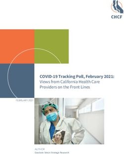 COVID-19 Tracking Poll, February 2021: Views from California Health Care Providers on the Front Lines