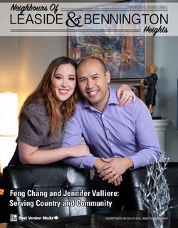 LEASIDE BENNINGTON NEIGHBOURS OF - FENG CHANG AND JENNIFER VALLIERE: SERVING COUNTRY AND COMMUNITY - KRONIS, ROTSZTAIN, MARGLES, CAPPEL LLP