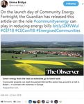 A Review of Community Energy Fortnight 2018