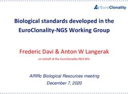 Biological standards developed in the EuroClonality-NGS Working Group - Frederic Davi & Anton W Langerak - of The Antibody Society