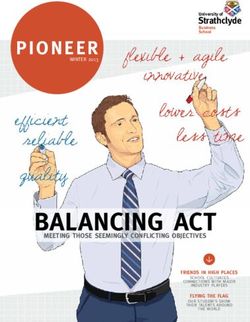 BALANCING ACT - University of Strathclyde