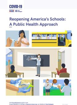 Reopening America's Schools: A Public Health Approach - Visit PreventEpidemics.org for more. Prevent Epidemics is a project of Resolve to Save ...
