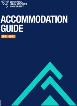 ACCOMMODATION GUIDE 2021-2022 - Liverpool John Moores University