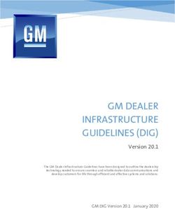 GM DEALER INFRASTRUCTURE GUIDELINES (DIG) - Snap-on ...