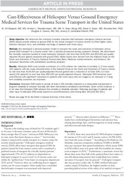 Cost-Effectiveness of Helicopter Versus Ground Emergency Medical Services for Trauma Scene Transport in the United States