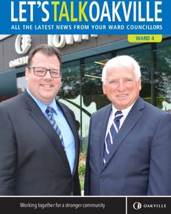 Working together for a stronger community - ALL TH E LA TEST NEWS FROM YOUR WARD COUNCILLORS - Allan Elgar
