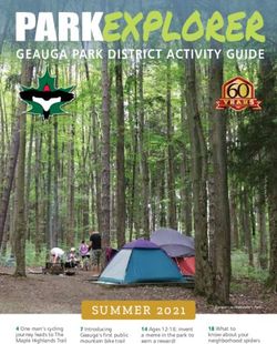 PARKEXPLORER GEAUGA PARK DISTRICT ACTIVITY GUIDE - Amazon AWS