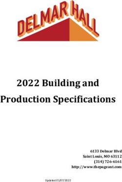 2022 Building and Production Specifications - 6133 Delmar Blvd Saint Louis, MO 63112 (314) 726-6161 The Pageant