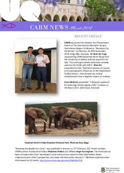 CARM NEWS March 2018 - School of Mathematics and Physics