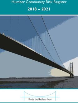 2018 2021 Humber Community Risk Register - Humber Emergency ...