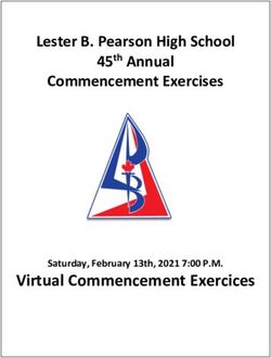 Virtual Commencement Exercices - Lester B. Pearson High School Commencement Exercises