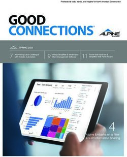 GOOD CONNECTIONS - Alpine ITW